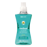 Method® 4x Concentrated Laundry Detergent, Beach Sage, 53.5 Oz Bottle freeshipping - TVN Wholesale 