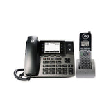 Motorola Ml1250 1-4 Line Corded-cordless Phone System, 1 Handset, Black-silver freeshipping - TVN Wholesale 