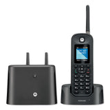 Motorola Mtr0200 Series Digital Cordless Telephone With Answering Machine, 2 Handsets freeshipping - TVN Wholesale 