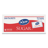N'Joy Sugar Packets, 0.1 Oz, 2,000 Packets-box freeshipping - TVN Wholesale 