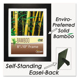 NuDell™ Bamboo Frame, 8 1-2 X 11, Black freeshipping - TVN Wholesale 