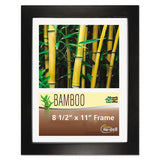NuDell™ Bamboo Frame, 8 1-2 X 11, Black freeshipping - TVN Wholesale 