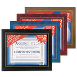 NuDell™ Leatherette Document Frame, 8-1-2 X 11, Blue, Pack Of Two freeshipping - TVN Wholesale 