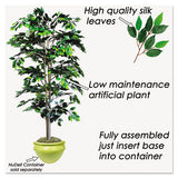 NuDell™ Artificial Ficus Tree, 6 Ft Tall freeshipping - TVN Wholesale 