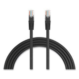 Cat6 Patch Cable, 100 Ft, Black