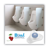 OdoBan® Urinal Screen With Non-para Deodorizer Block, Cherry Scent, White-pink, 12-carton freeshipping - TVN Wholesale 
