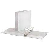 Office Impressions® Economy Round Ring View Binder, 3 Rings, 2" Capacity, 11 X 8.5, White freeshipping - TVN Wholesale 