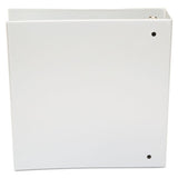 Office Impressions® Economy Round Ring View Binder, 3 Rings, 2" Capacity, 11 X 8.5, White freeshipping - TVN Wholesale 