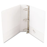 Office Impressions® Economy Round Ring View Binder, 3 Rings, 2" Capacity, 11 X 8.5, White freeshipping - TVN Wholesale 