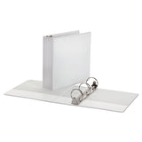 Office Impressions® Economy Round Ring View Binder, 3 Rings, 3" Capacity, 11 X 8.5, White freeshipping - TVN Wholesale 