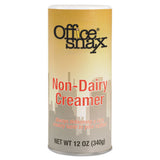 Office Snax® Reclosable Canister Of Powder Non-dairy Creamer, 12oz, 24-carton freeshipping - TVN Wholesale 