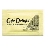 Café Delight Yellow Sweetener Packets, 0.08 G Packet, 2000 Packets-box freeshipping - TVN Wholesale 