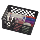 Officemate Recycled Supply Basket, 6.125" X 5" X 2.375", Black, 3-pack freeshipping - TVN Wholesale 