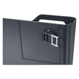 Officemate Verticalmate Cubicle Wall File Pocket, Plastic, 11 1-2 X 2 X 9, Slate Gray freeshipping - TVN Wholesale 