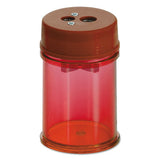 Officemate Pencil-crayon Sharpener, 1.38 X 2.13, Red, 8-pack freeshipping - TVN Wholesale 