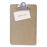 Officemate Recycled Hardboard Clipboard, 1" Capacity, Holds Memo Size, Brown freeshipping - TVN Wholesale 
