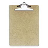 Officemate Recycled Hardboard Clipboard, 1" Capacity, Holds 8.5 X 11, Brown, 3-pack freeshipping - TVN Wholesale 