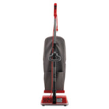 Oreck Commercial U2000r-1 Upright Vacuum, 12" Cleaning Path, Red-gray freeshipping - TVN Wholesale 