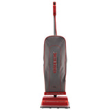 Oreck Commercial U2000rb-1 Upright Vacuum, 12" Cleaning Path, Red-gray freeshipping - TVN Wholesale 