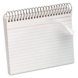 Oxford™ Spiral Index Cards, Ruled, 3 X 5, White, 50-pack freeshipping - TVN Wholesale 