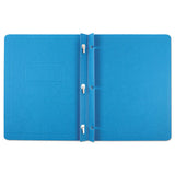 Oxford™ Title Panel And Border Front Report Cover, 3-prong Fastener, Panel And Border Cover, 0.5" Cap, 8.5 X 11, Light Blue, 25-box freeshipping - TVN Wholesale 