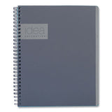 Oxford™ Idea Collective Professional Notebook, 1 Subject, Medium-college Rule, Gray Cover, 9.5 X 6.62, 80 Sheets freeshipping - TVN Wholesale 