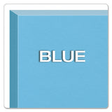 Oxford™ Unruled Index Cards, 3 X 5, Blue, 100-pack freeshipping - TVN Wholesale 