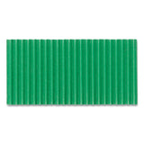 Pacon® Corobuff Corrugated Paper Roll, 48" X 25 Ft, Emerald Green freeshipping - TVN Wholesale 