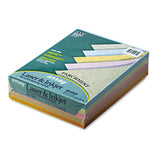 Pacon® Array Colored Bond Paper, 24lb, 8.5 X 11, Assorted Parchment Colors, 500-ream freeshipping - TVN Wholesale 