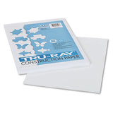 Pacon® Tru-ray Construction Paper, 76lb, 9 X 12, White, 50-pack freeshipping - TVN Wholesale 