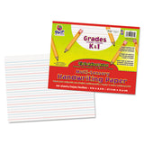 Pacon® Multi-sensory Raised Ruled Paper, 5-8" Short Rule, 8.5 X 11, 100-pad freeshipping - TVN Wholesale 