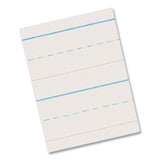 Pacon® Multi-program Picture Story Paper, 30 Lb, 5-8" Long Rule, One-sided, 8.5 X 11, 500-pack freeshipping - TVN Wholesale 