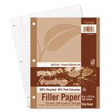 Pacon® Ecology Filler Paper, 3-hole, 8 X 10.5, Wide-legal Rule, 150-pack freeshipping - TVN Wholesale 