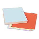 Pacon® Assorted Colors Tagboard, 12 X 9, Blue, Canary, Green, Orange, Pink, 100-pack freeshipping - TVN Wholesale 