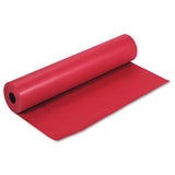 Pacon® Rainbow Duo-finish Colored Kraft Paper, 35lb, 36" X 1000ft, Scarlet freeshipping - TVN Wholesale 
