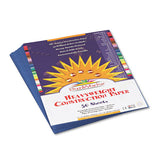 SunWorks® Construction Paper, 58lb, 9 X 12, Blue, 50-pack freeshipping - TVN Wholesale 