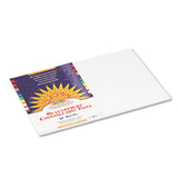 SunWorks® Construction Paper, 58lb, 12 X 18, Bright White, 50-pack freeshipping - TVN Wholesale 