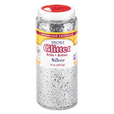 Pacon® Spectra Glitter, 0.04 Hexagon Crystals, Silver, 16 Oz Shaker-top Jar freeshipping - TVN Wholesale 