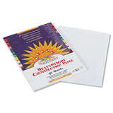 SunWorks® Construction Paper, 58lb, 9 X 12, White, 50-pack freeshipping - TVN Wholesale 