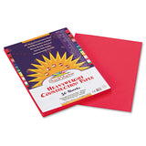 SunWorks® Construction Paper, 58lb, 9 X 12, Holiday Red, 50-pack freeshipping - TVN Wholesale 