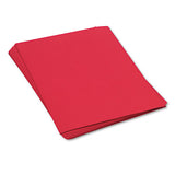 SunWorks® Construction Paper, 58lb, 18 X 24, Holiday Red, 50-pack freeshipping - TVN Wholesale 