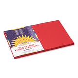 SunWorks® Construction Paper, 58lb, 12 X 18, Red, 50-pack freeshipping - TVN Wholesale 