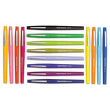 Paper Mate® Point Guard Flair Felt Tip Porous Point Pen, Stick, Medium 0.7 Mm, Black Ink, Black Barrel, 36-box freeshipping - TVN Wholesale 