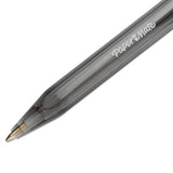 Paper Mate® Inkjoy 100 Rt Ballpoint Pen, Retractable, Medium 1 Mm, Black Ink, Black Barrel, Dozen freeshipping - TVN Wholesale 