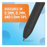 Paper Mate® Inkjoy Gel Pen, Retractable, Medium 0.7 Mm, Black Ink, Black Barrel, Dozen freeshipping - TVN Wholesale 