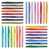 Paper Mate® Flair Candy Pop Porous Point Pen, Stick, Medium 0.7 Mm, Assorted Ink And Barrel Colors, 36-pack freeshipping - TVN Wholesale 