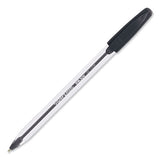 Paper Mate® Inkjoy 50st Ballpoint Pen, Stick, Medium 1 Mm, Black Ink, Clear Barrel, Dozen freeshipping - TVN Wholesale 