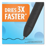 Paper Mate® Inkjoy Gel Pen, Stick, Fine 0.5 Mm, Black Ink, Black Barrel, Dozen freeshipping - TVN Wholesale 