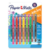 Paper Mate® Inkjoy Gel Pen, Stick, Medium 0.7 Mm, Assorted Ink And Barrel Colors, 14-pack freeshipping - TVN Wholesale 
