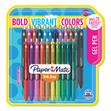 Paper Mate® Inkjoy Gel Pen, Retractable, Medium 0.7 Mm, Assorted Ink And Barrel Colors, 22-pack freeshipping - TVN Wholesale 